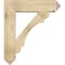 Ekena Millwork Olympic Arts and Crafts Rough Sawn Bracket w/ Offset Brace, Douglas Fir, 8"W x 30"D x 34"H BKT0806X30X34OLY03RDF - alternate 3